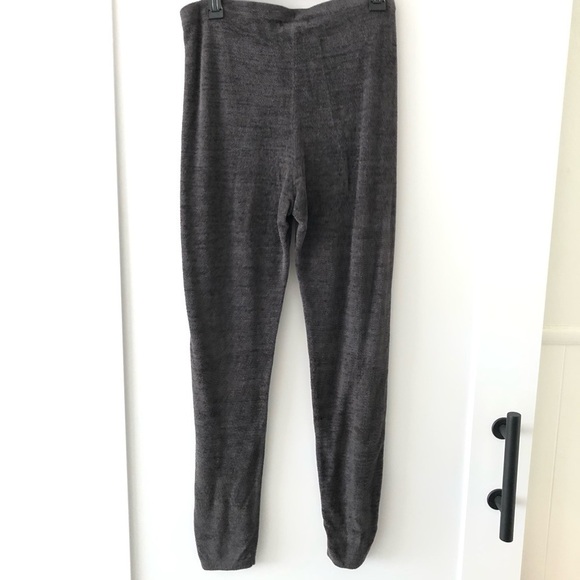 Barefoot Dreams Gray Charcoal Seamed Legging Pants L - Picture 11 of 12